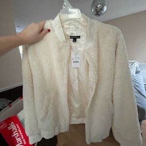 J. Crew Mercantile Sherpa Bomber Jacket